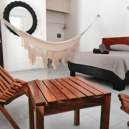 Habitacion A Unos Metros De La Playa El Cuyo Exteriör bild
