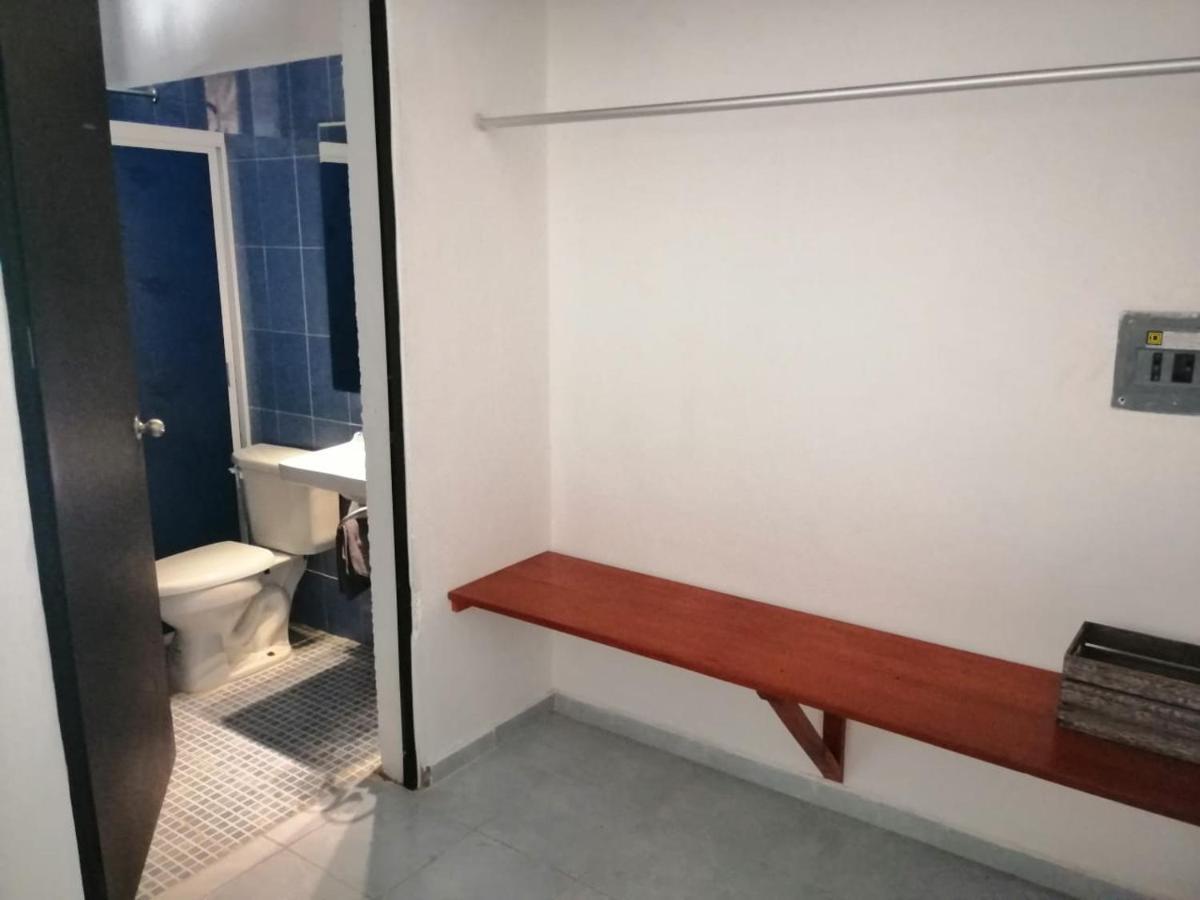 Habitacion A Unos Metros De La Playa El Cuyo Exteriör bild