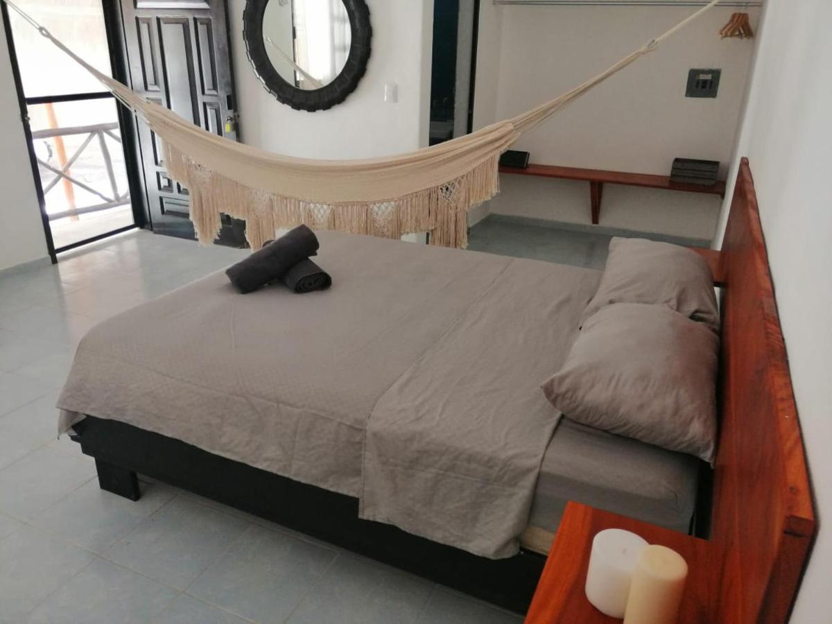 Habitacion A Unos Metros De La Playa El Cuyo Exteriör bild