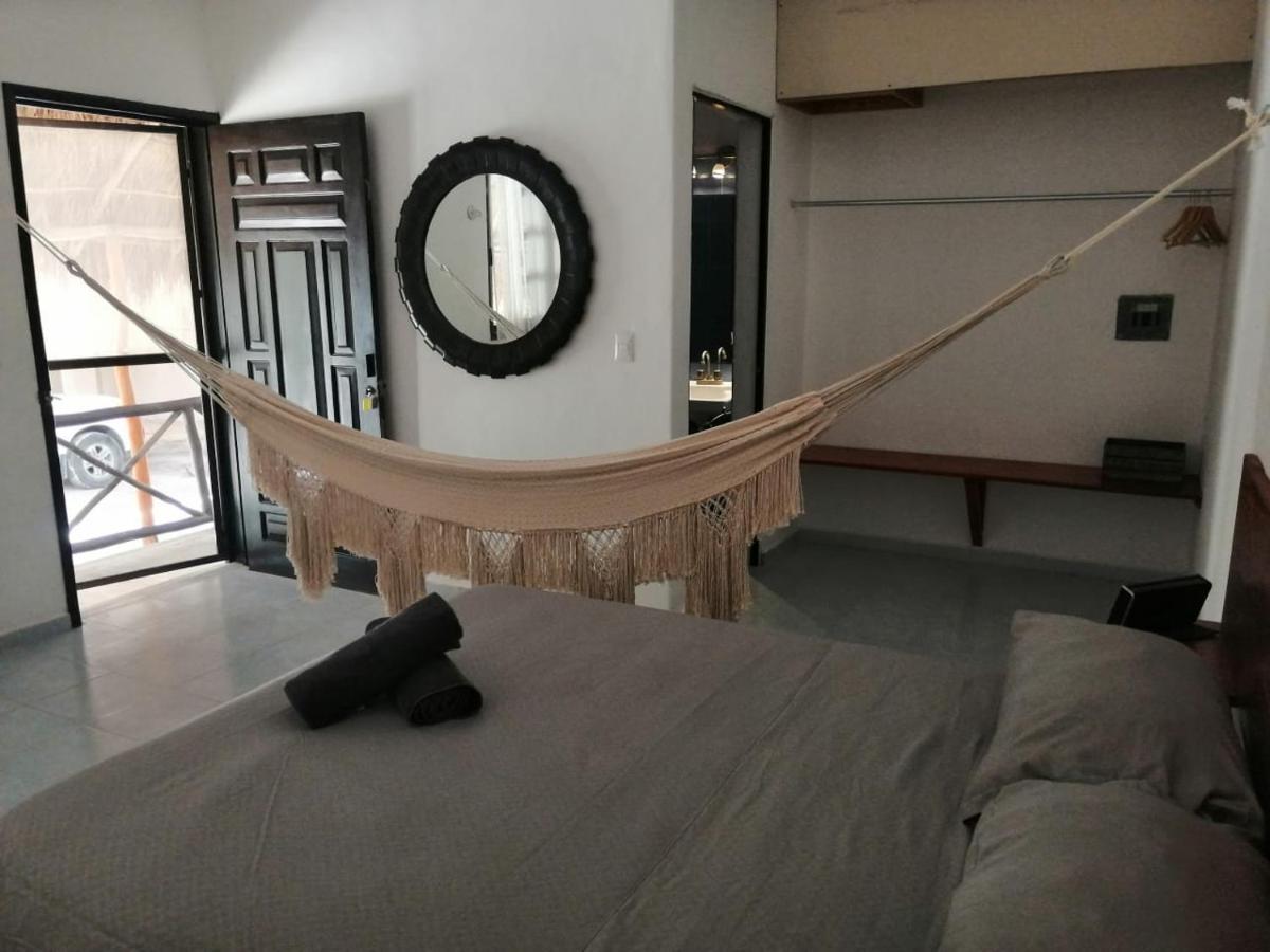 Habitacion A Unos Metros De La Playa El Cuyo Exteriör bild
